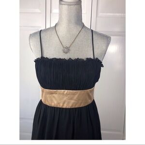 NINE WEST Dress l SILK COCKTAIL DRESS l LBD l Black Dress l 0730